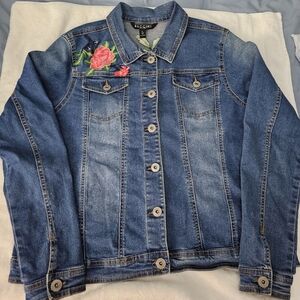 Embroidered Denim Jacket